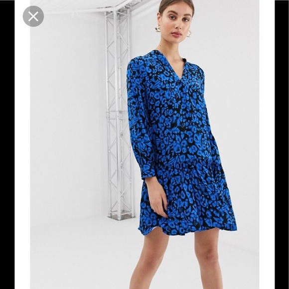 whistles jungle cat midi dress